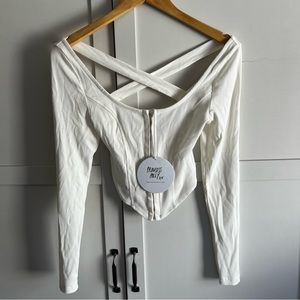 Princess Polly White Corset Top